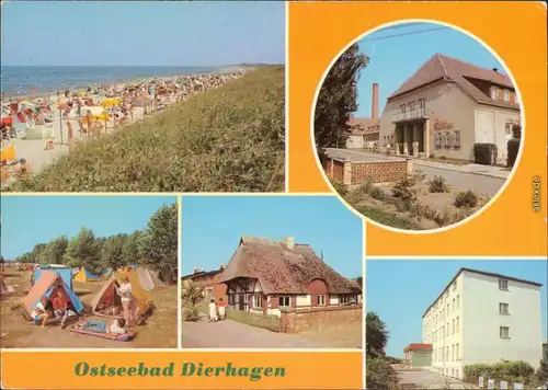 Dierhagen Strand, FDGB-Erholungsheim "Ernst Moritz Arndt", Büdnerei g1985