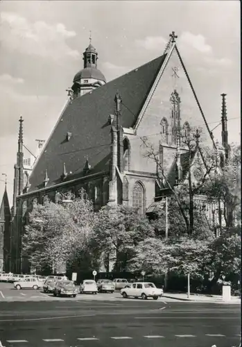 Ansichtskarte Leipzig Thomaskirche 1977