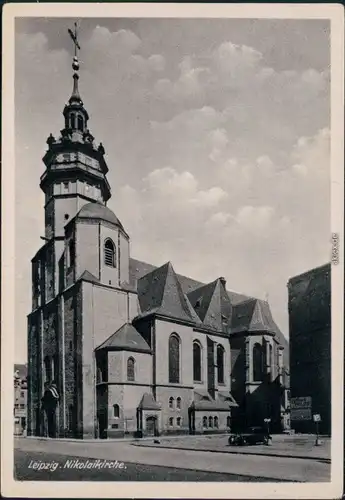 Ansichtskarte Leipzig Nikolaikirche 1960