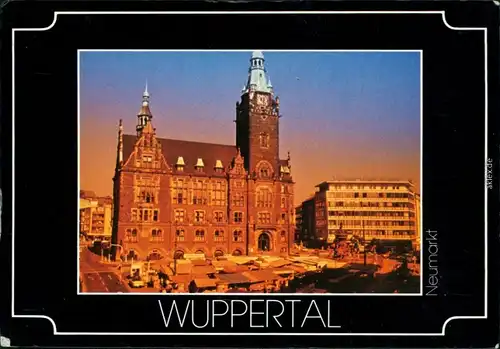 Ansichtskarte Wuppertal Neumarkt 1982