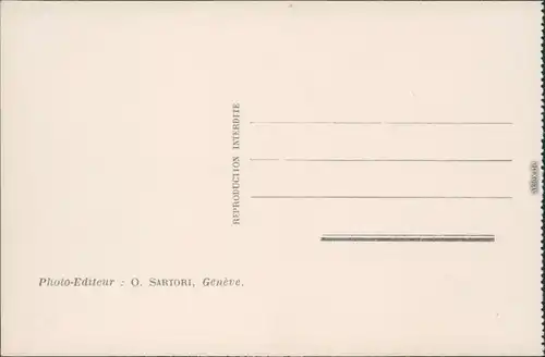 Ansichtskarte Genf Genève Panorama-Ansicht, Insel/Ile Rousseau 1970