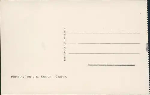 Ansichtskarte Genf Genève Panorama-Ansicht 1970