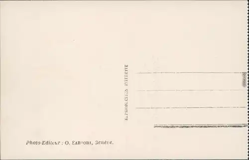 Ansichtskarte Genf Genève Insel/Ile Rousseau 1970