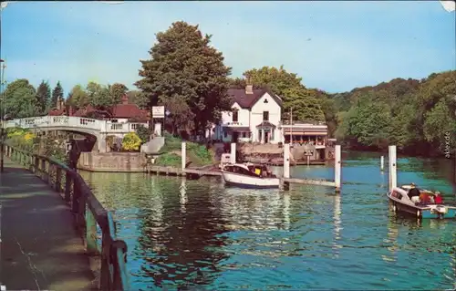 Ansichtskarte Maidenhead The Thames at Boulter's Lock 1968