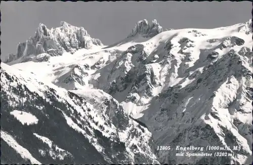 Ansichtskarte Engelberg OW Spannörter 1960