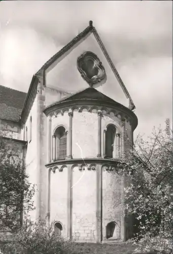 Ansichtskarte Wechselburg Ostchor 1982