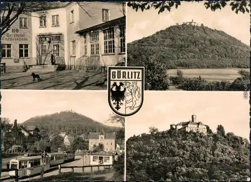 Ansichtskarte Biesnitz-Görlitz Zgorzelec Landeskrone 1965