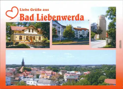 Bad Liebenwerda Haus des Gastes, Rheumaklinik Lubwartturm, Panorama  2000