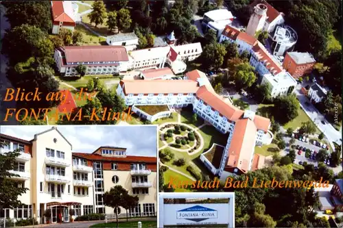 Ansichtskarte Bad Liebenwerda Rheumaklinik/Fontana-Klinik 2000