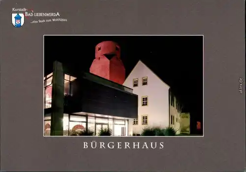 Ansichtskarte Bad Liebenwerda Bürgerhaus 2000