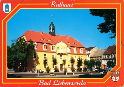 Ansichtskarte Bad Liebenwerda Rathaus 1992