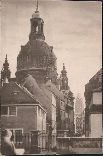 Ansichtskarte Innere Altstadt-Dresden Frauenkirche 1940