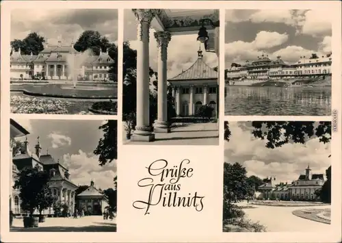 Ansichtskarte Pillnitz Schloss Pillnitz 1961