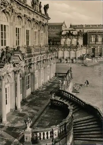 Ansichtskarte Innere Altstadt-Dresden Dresdner Zwinger 1965