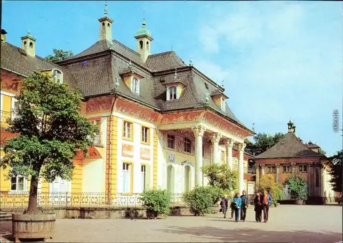  Ansichtskarte Pillnitz Schloss Pillnitz: Bergpalais 1980