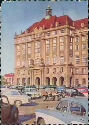 Ansichtskarte Innere Altstadt-Dresden Altmarkt 1961