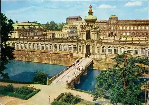 Ansichtskarte Innere Altstadt-Dresden Dresdner Zwinger g1963