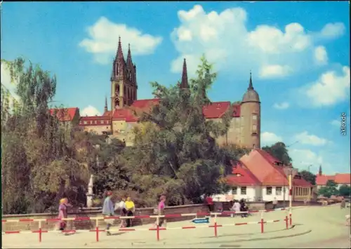 Ansichtskarte Meißen Schloss Albrechtsburg, Dom 1966