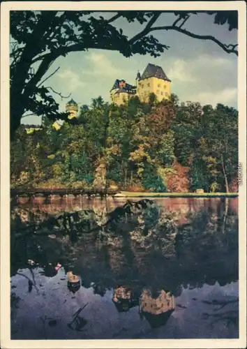 Ansichtskarte Burgkhammer-Burgk (Saale) Heimat- und Schloßmuseum 1955