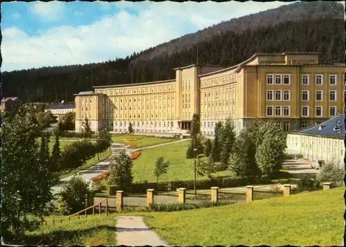 Erlabrunn-Breitenbrunn (Erzgebirge) Bergarbeiterkrankenhaus  1963