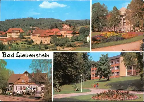 Bad Liebenstein Heinrich-Mann-Sanatorium, Kurhaus, Hubertushof 1972