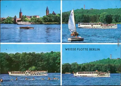 Ansichtskarte Berlin Weiße Flotte Berlin 1971