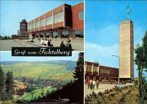 Oberwiesenthal Fichtelberghaus und Wetterwarte, Fichtelberg-  1973