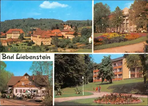 Bad Liebenstein Heinrich-Mann-Sanatorium,  Therapiegebäude c1972