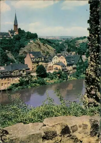 Ansichtskarte Kröllwitz-Halle (Saale) Panorama-Ansicht 1959