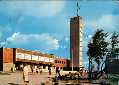 Ansichtskarte Oberwiesenthal Neues Fichtelberghaus 1968