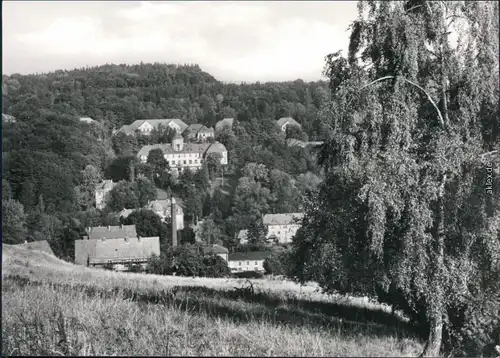 Bad Gottleuba-Bad Gottleuba-Berggießhübel Blick zum Klinik-Sanatorium 1984