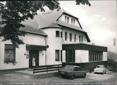 Hartmannsbach -Bad Gottleuba-Berggießhübel Gaststätte  Außenansicht 1984