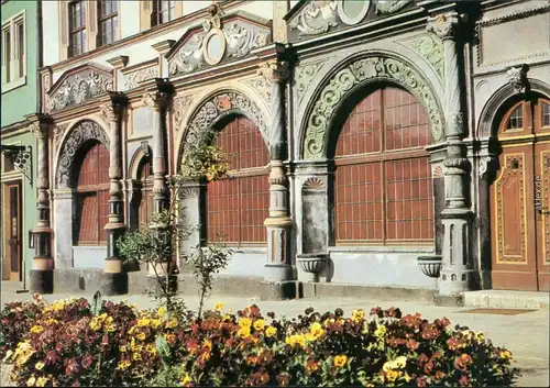 Ansichtskarte Weimar Lucas-Cranach-Haus 1988