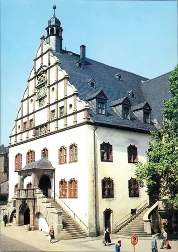 Ansichtskarte Plauen (Vogtland) Rathaus 1993