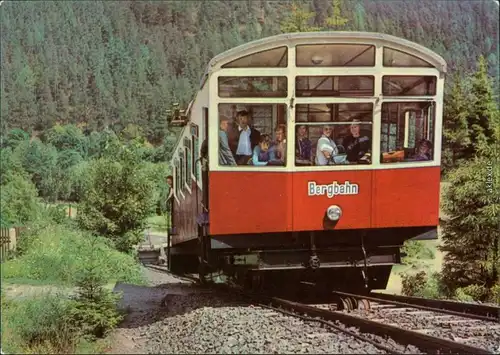 Lichtenhain/Bergbahn-Oberweißbach Oberweißbacher Bergbahn 1970