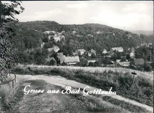 Bad Gottleuba-Bad Gottleuba-Berggießhübel Panorama-Ansicht 1984