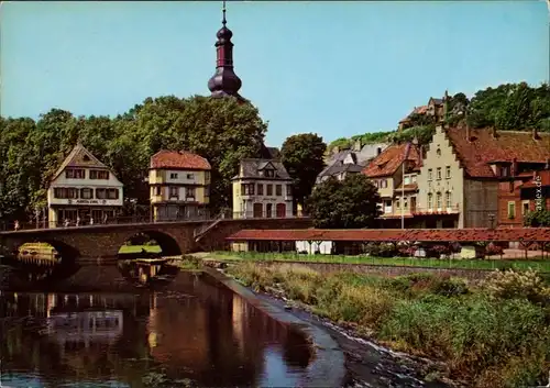 Ansichtskarte Bad Kreuznach Brückenhäuser 1972