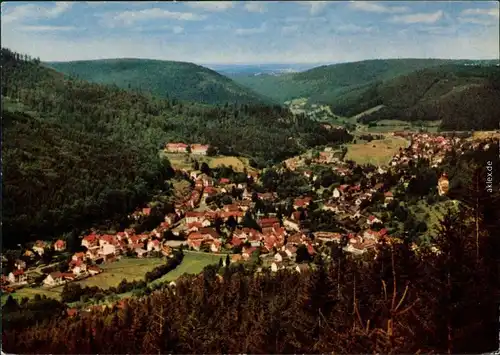 Ansichtskarte Bad Herrenalb Panorama-Ansicht 1988