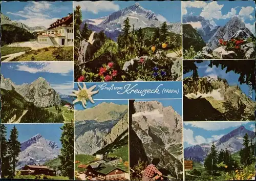 Garmisch-Partenkirchen Kreuzeck (Wettersteingebirge) - Gasthof 1967