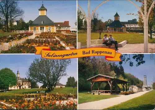 Ansichtskarte Bad Rappenau Salinengarten 1985