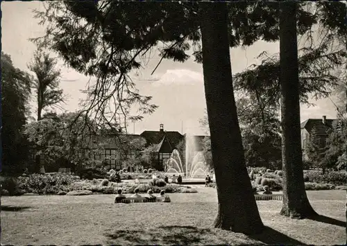 Ansichtskarte Bad Driburg Kurpark 1968