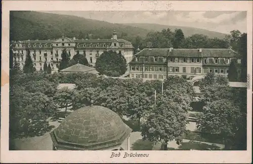 Ansichtskarte Bad Brückenau Ortsmotiv 1923