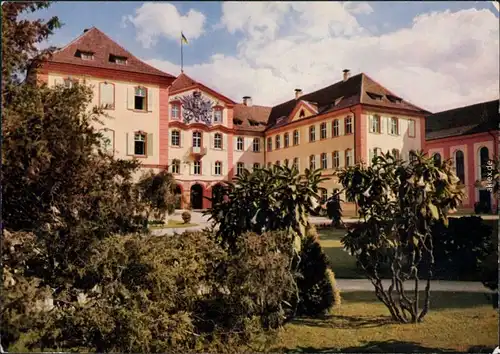 Ansichtskarte Insel Mainau-Konstanz Deutschordensschloss 1960