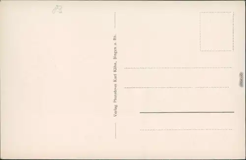 Ansichtskarte Bacharach Panorama-Ansicht - Stahleck und Wanderkapelle 1933