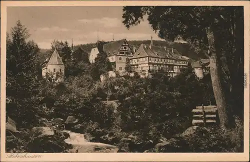 Ansichtskarte Bebenhausen-Tübingen Jagdschloss 1929