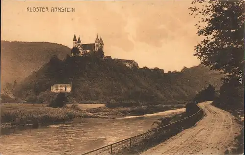 Ansichtskarte Obernhof (Lahn) Kloster Arnstein 1922