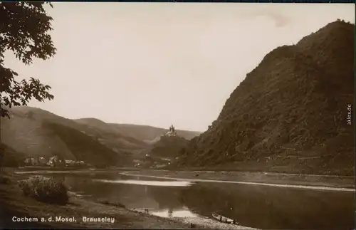 Ansichtskarte Cochem Kochem Panorama-Ansicht - Brauseley 1930