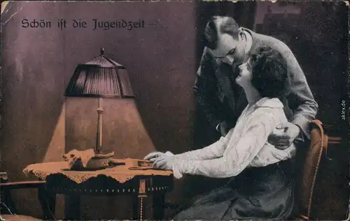  Glückwunsch / Grusskarten: Allgemein - Schön ist die Jugendzeit 1919