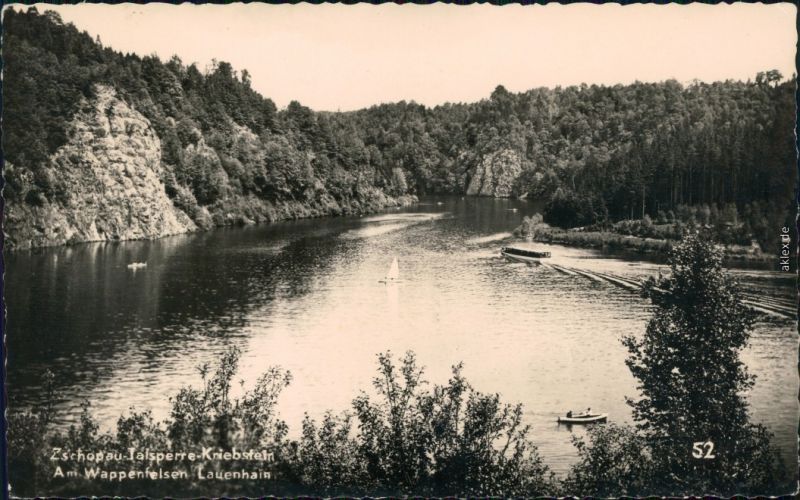 Lauenhain-Mittweida Talsperre Kriebstein / Zschopautalsperre 1962 Nr ...