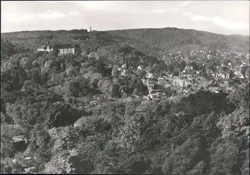 Ansichtskarte Blankenburg (Harz) Panorama-Ansicht 1983